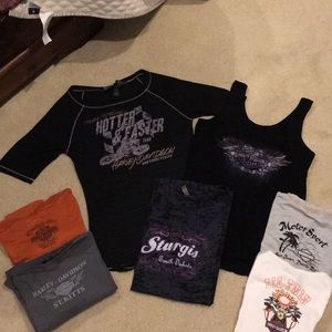 Harley Davidson ladies T-shirt’s pack